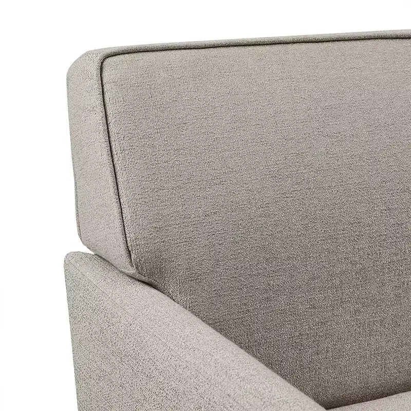 Slipcover Accent Armchair – Track Arm, Skirted Base, Removable Cushion