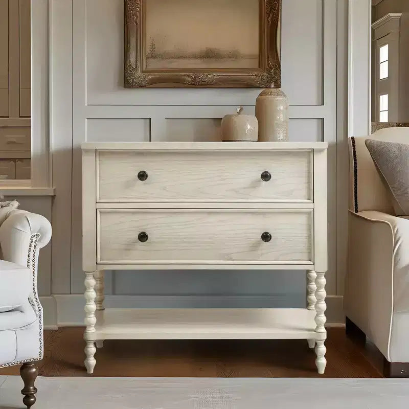 Farmhouse 2-Drawer Console Table