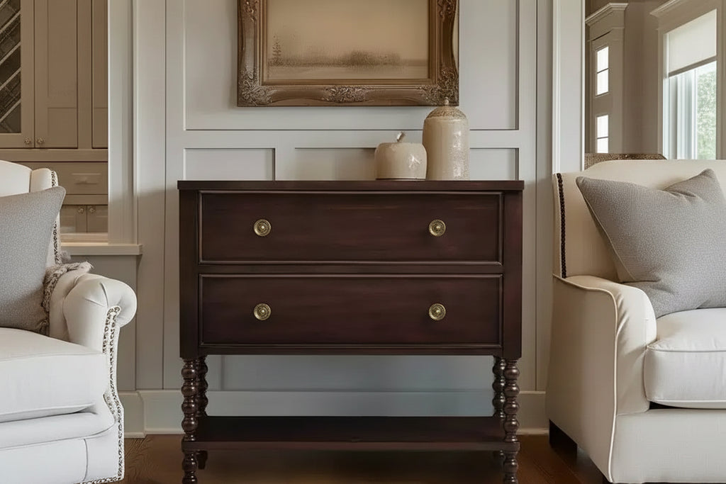 Farmhouse 2-Drawer Console Table