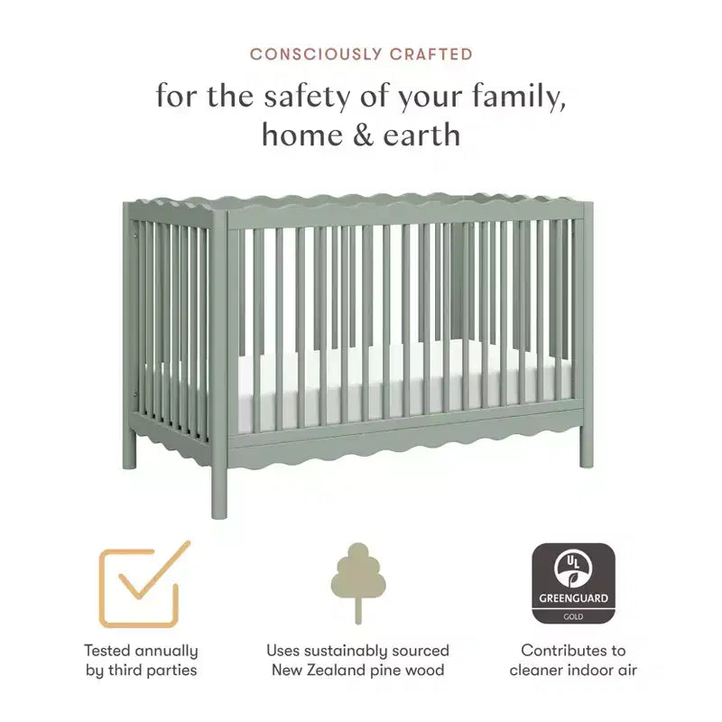 Babyletto Swell 4-in-1 ombouwbaar ledikant met ombouwset naar peuterbed