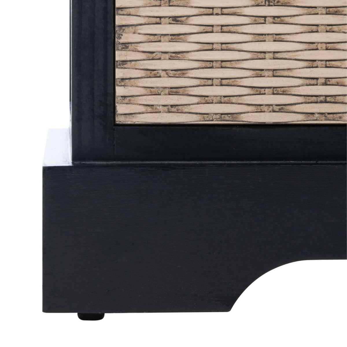SAFAVIEH Fiorello minderli, 3 çekmeceli depolama pufu - 47.3 W x 15 L x 19 H - 47Wx15Dx19H