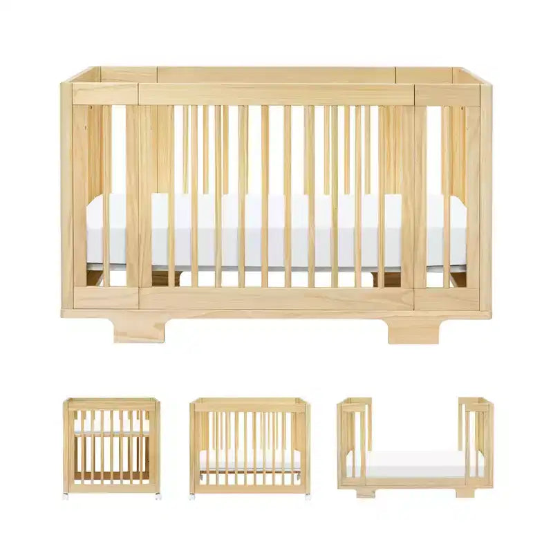 Babyletto Yuzu 8-in-1 umbaubares Babybett mit Umbausets für alle Entwicklungsstufen