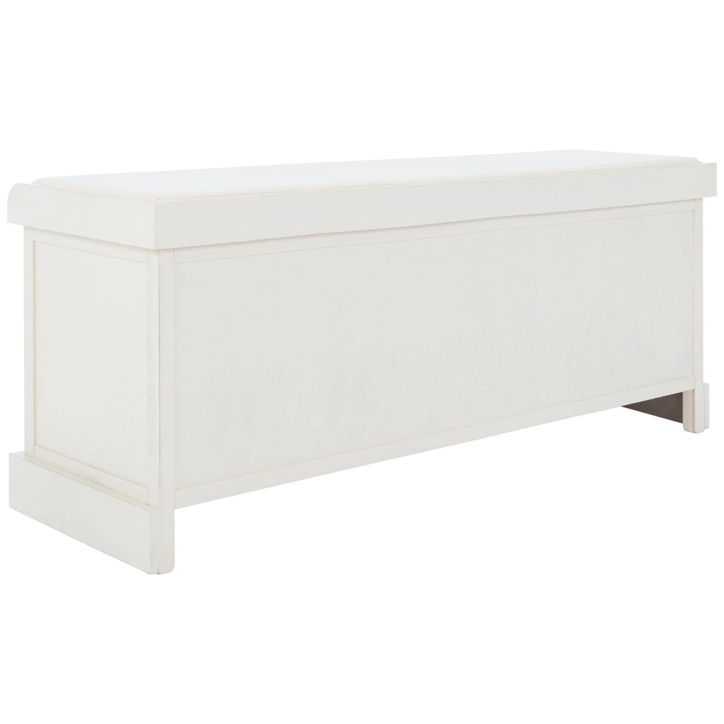 SAFAVIEH Fiorello minderli, 3 çekmeceli depolama pufu - 47.3 W x 15 L x 19 H - 47Wx15Dx19H