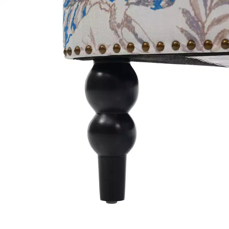 Fauteuil club contemporain Harrison de Christopher Knight Home, rembourré en tissu avec bordure cloutée