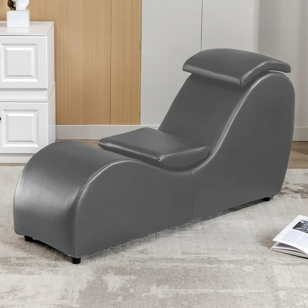 Sedia da yoga da interno Mixoy, sedia chaise longue curva da yoga per adulti per stretching, esercizio e relax