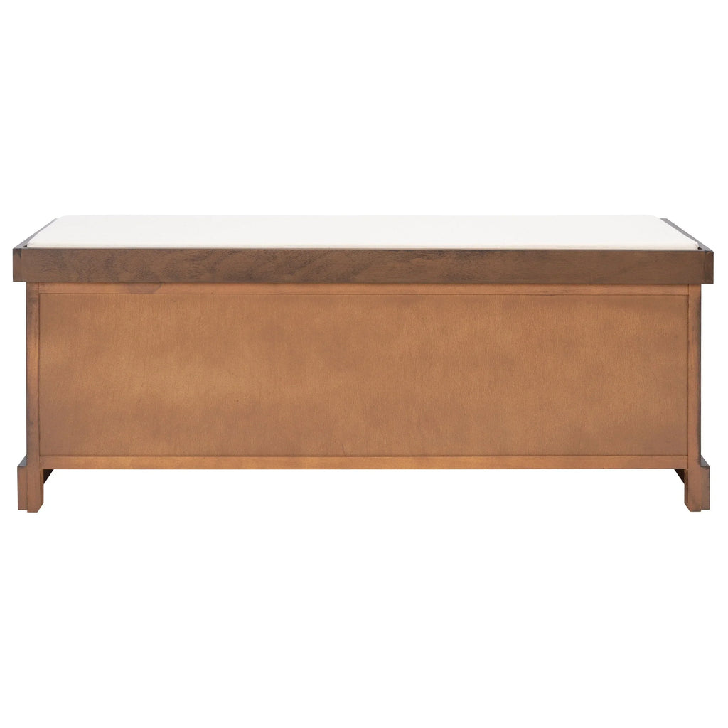 SAFAVIEH Fiorello minderli, 3 çekmeceli depolama pufu - 47.3 W x 15 L x 19 H - 47Wx15Dx19H