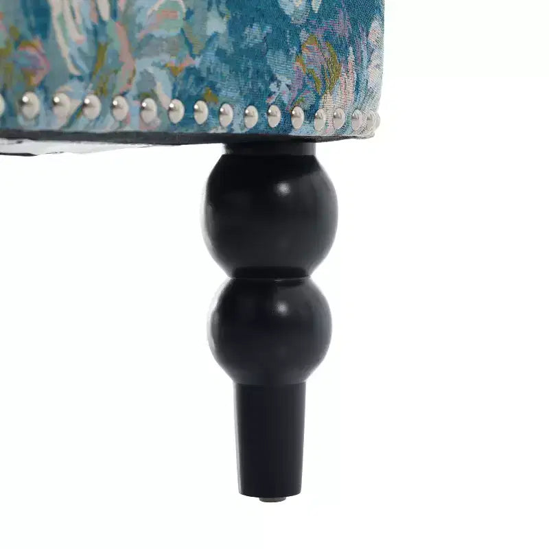 Fauteuil club contemporain Harrison de Christopher Knight Home, rembourré en tissu avec bordure cloutée