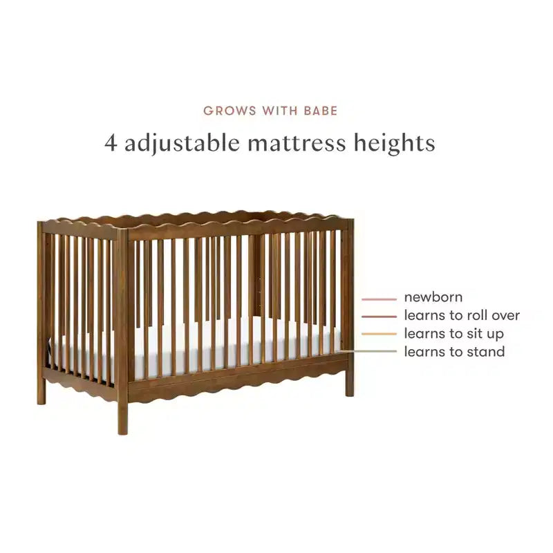 Babyletto Swell 4-in-1 ombouwbaar ledikant met ombouwset naar peuterbed