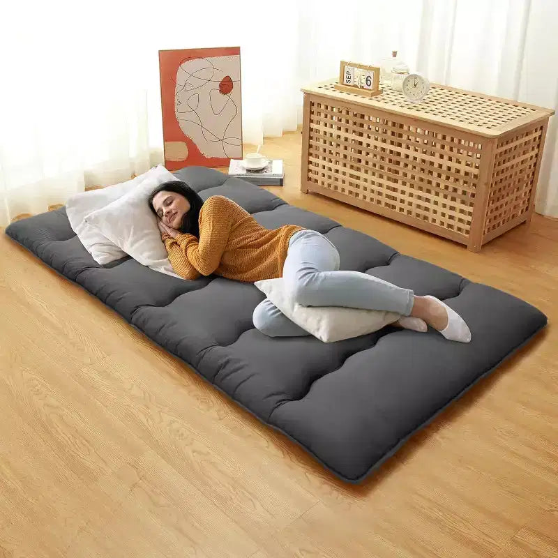 Japanische Futonmatratze, faltbare Schlafunterlage für den Boden, Tatami-Matte für Zuhause, Campingmatratze
