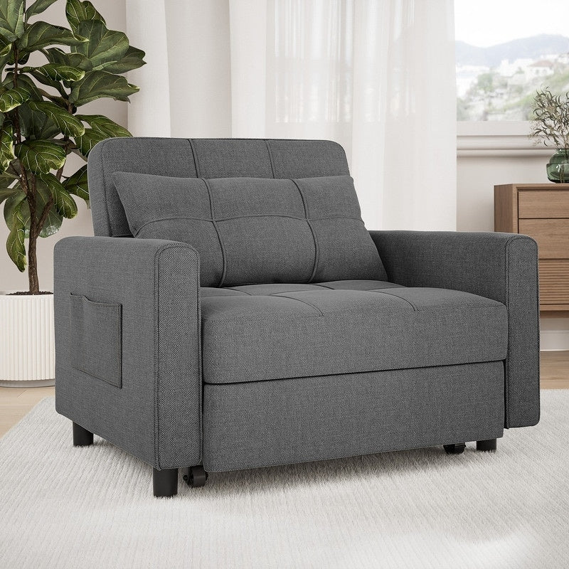 3 az 1-ben állítható alvókanapé, kihúzható fotelkanapé, átalakítható összecsukható ágy nappaliba