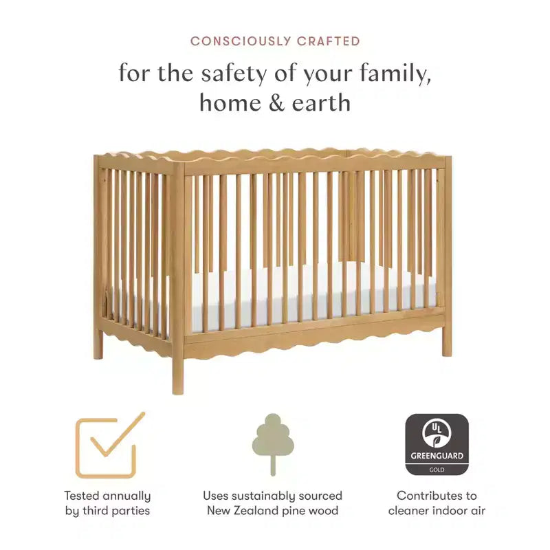 Babyletto Swell 4-in-1 ombouwbaar ledikant met ombouwset naar peuterbed