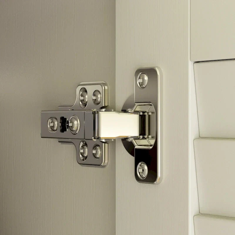 Armoire-penderie blanche de 59 po de large, grande armoire autoportante