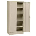 Edsal 36W x 18D x 72H teräksinen vapaasti seisova kaappi, beige