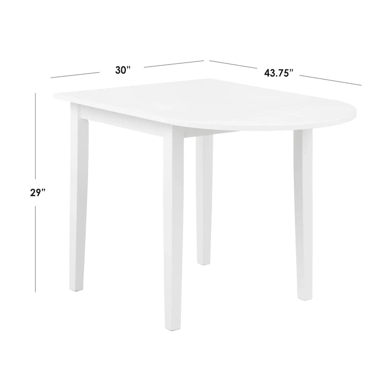 Ensemble repas 3 pièces Simple Living Country Cottage avec rallonge rabattable
