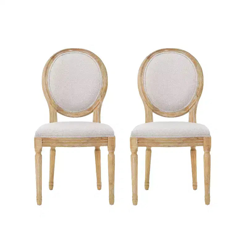 Set van 2 Phinnaeus-eetkamerstoelen - Christopher Knight Home