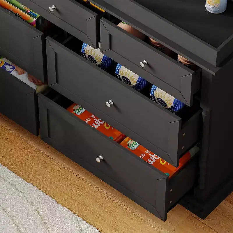 Table à langer-commode polyvalente pour bébé Famapy : design convertible, tiroirs spacieux, évolue avec votre enfant