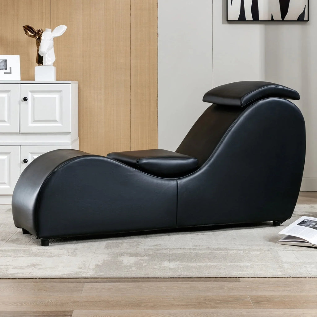 Sedia da yoga da interno Mixoy, sedia chaise longue curva da yoga per adulti per stretching, esercizio e relax