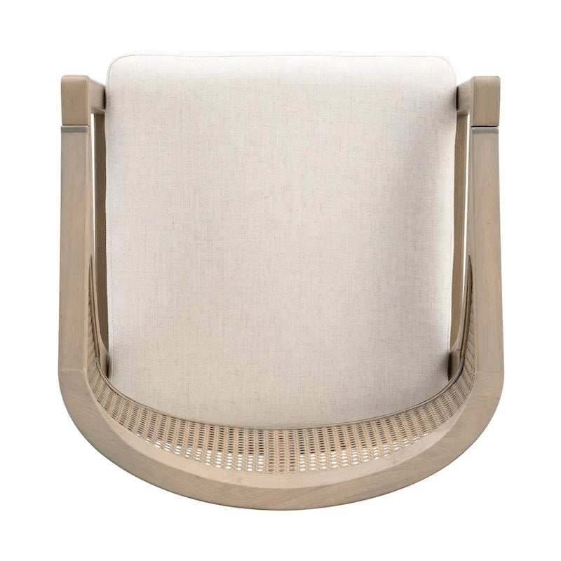 Christopher Knight Home - Eetkamerstoel met rieten bekleding (set van 2)