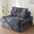 8 Corduroy vouwbare slaapbank, eenpersoons