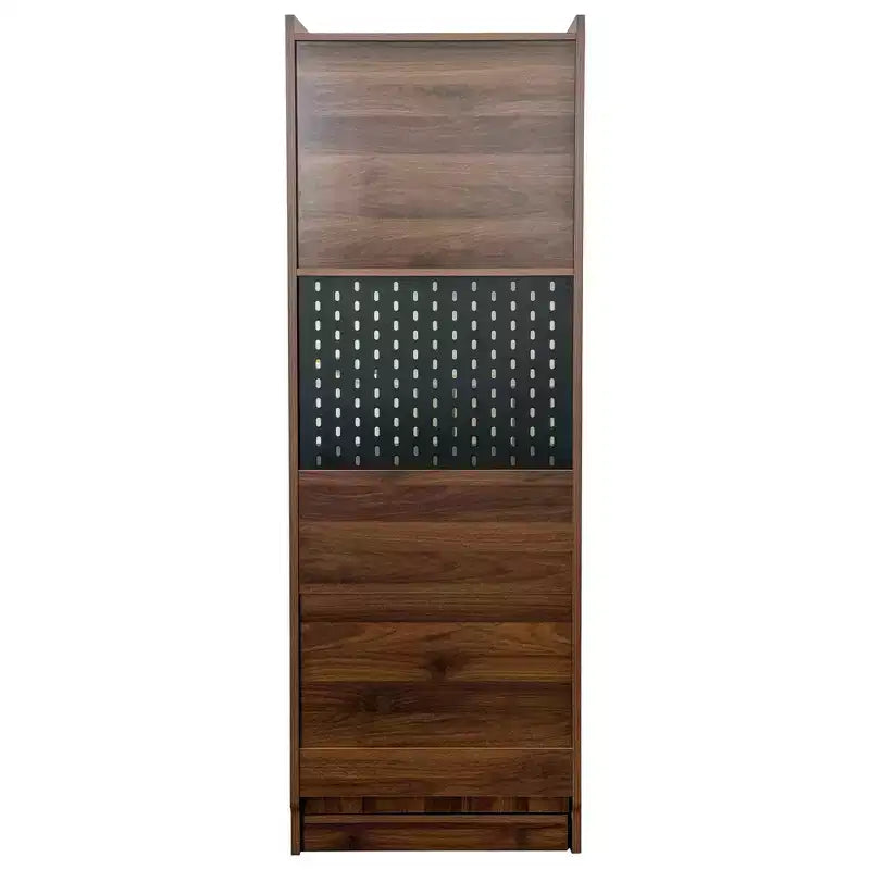 GDFStudio Sinclair moderne houten inklapbare studeertafel van 36 inch met opbergruimte