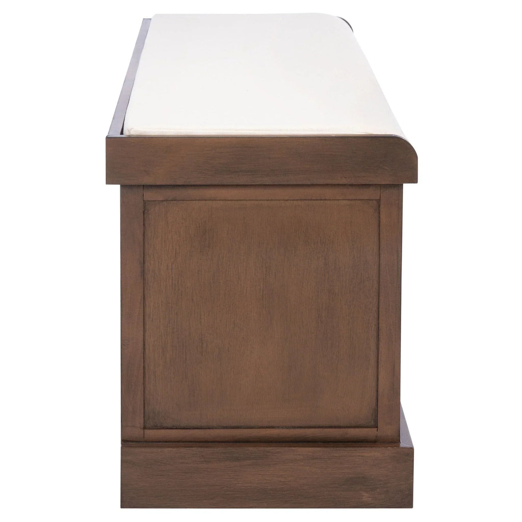 SAFAVIEH Fiorello minderli, 3 çekmeceli depolama pufu - 47.3 W x 15 L x 19 H - 47Wx15Dx19H