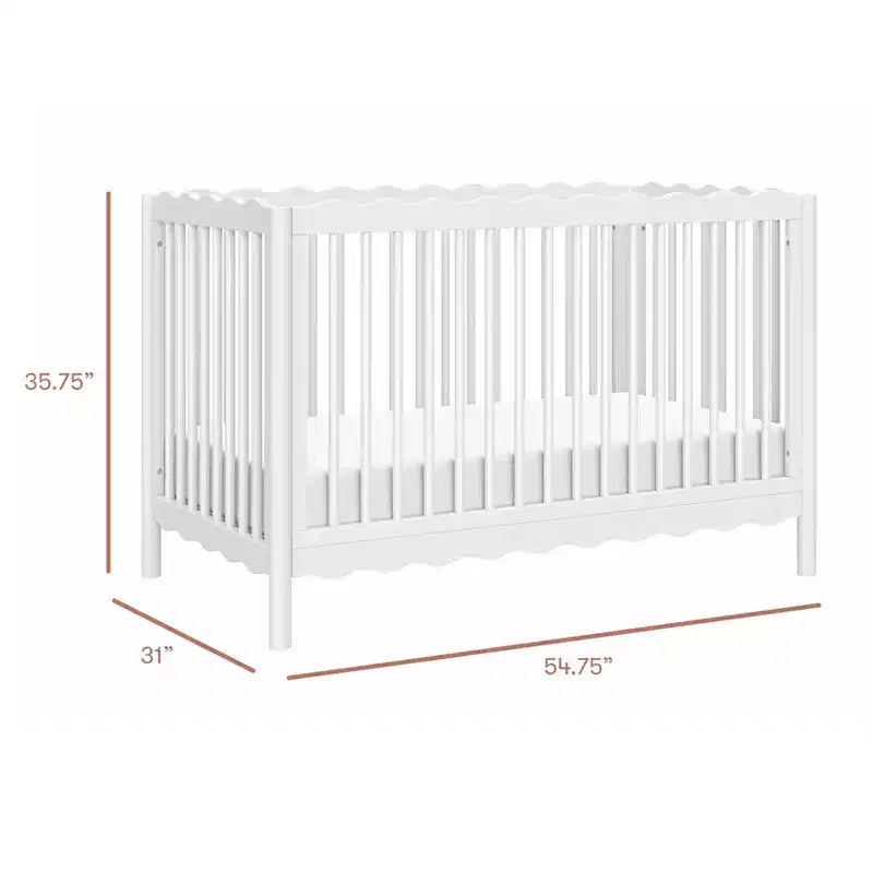 Babyletto Swell 4-in-1 ombouwbaar ledikant met ombouwset naar peuterbed