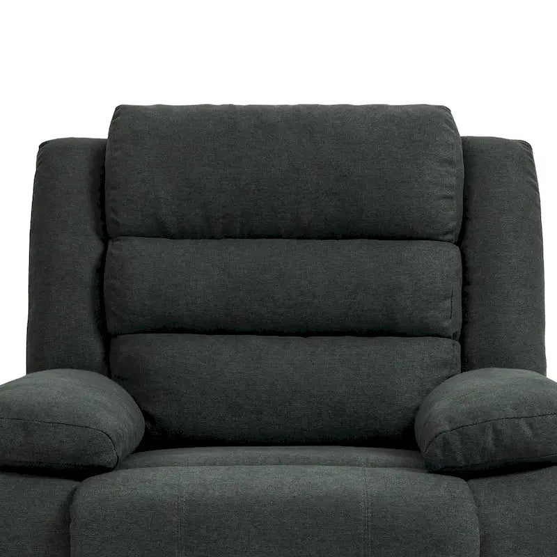 Set van 2 klassieke en traditionele handmatig verstelbare relaxfauteuils