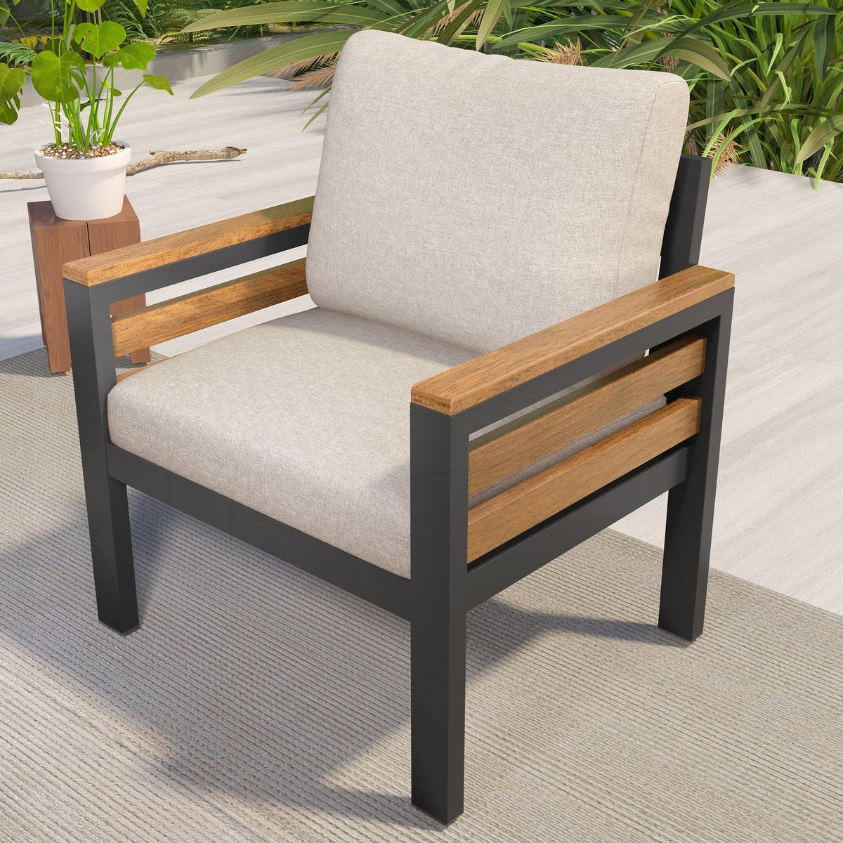 4-Piece Outdoor Furniture Sofa Set