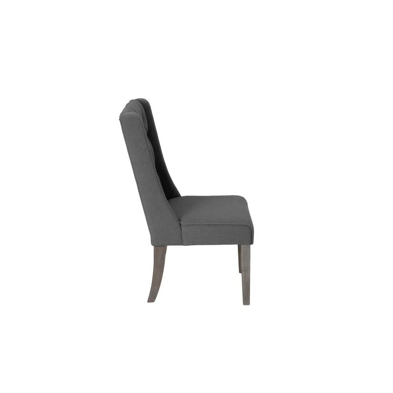 Ensemble de salle à manger rustique extensible gris Best Quality Furniture de 9 pièces