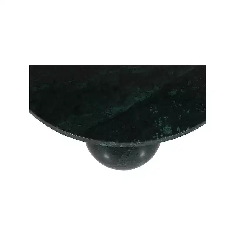 Mesa de centro redonda de mármol con patas esféricas, multicolor, para 4 personas??