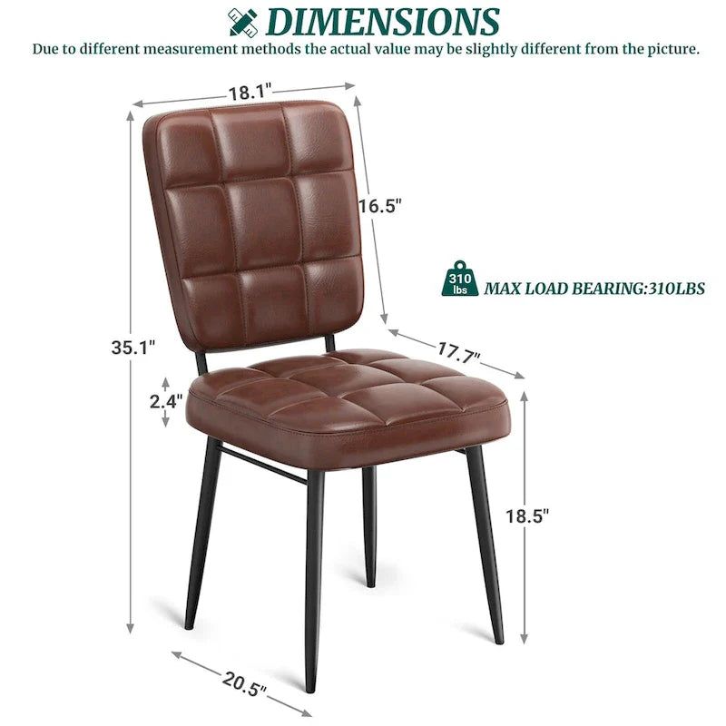 Moderne eetkamerstoelen, set van 2/4/6/8, gestoffeerde keukenstoelen met dik kussen voor de eetkamer