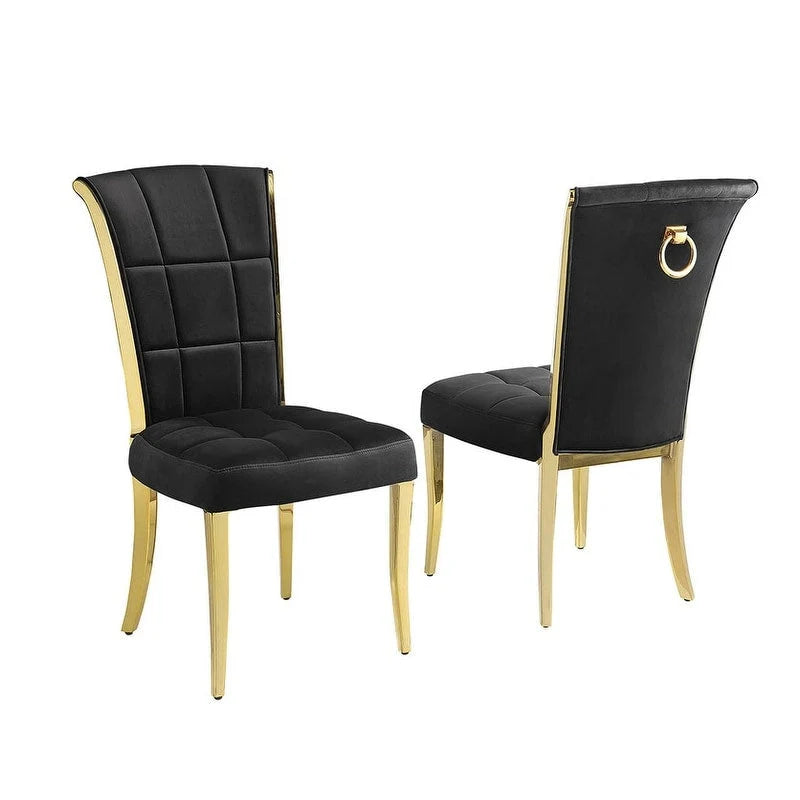 Ensemble de salle à manger rond Best Quality Furniture D325-SC324-7 de 5 pièces