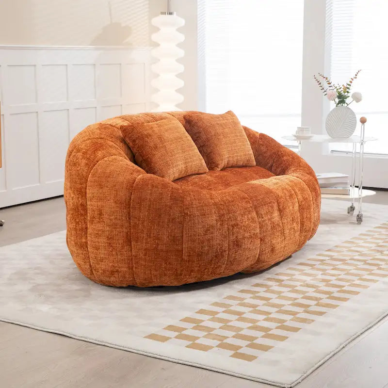 GDFStudio – Laurel Chenille-Sofa für 2 Personen mit hochdichtem Schaumstoff und übergroßem Komfort