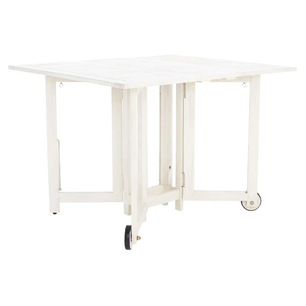 SAFAVIEH Brandy 5-delige tuinmeubelset met eettafel - 43B x 35D x 29H