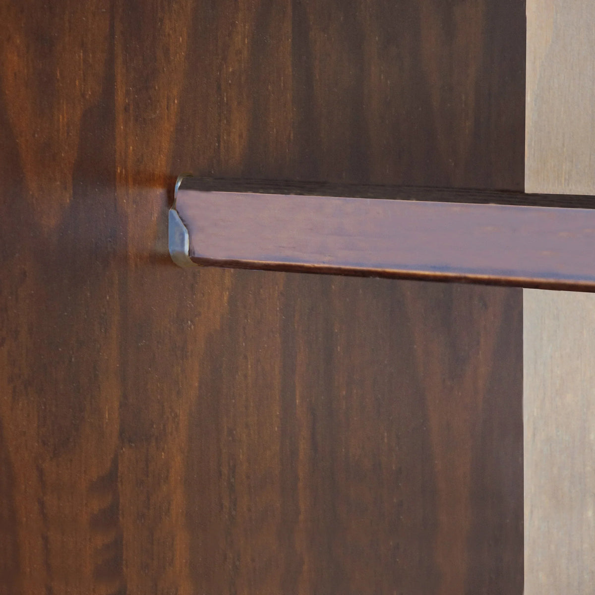 Palace Imports Cosmo kledingkast met 3 deuren, 100% massief hout, met deuren van massief hout of spiegelglas