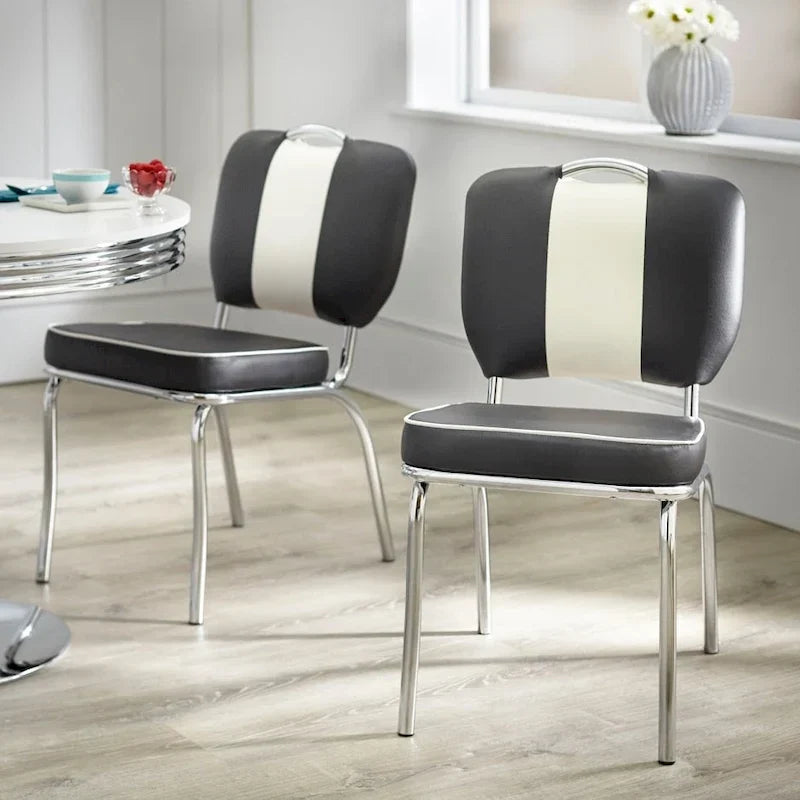 Simple Living Raleigh Retro-5-teiliges Esszimmer-Set
