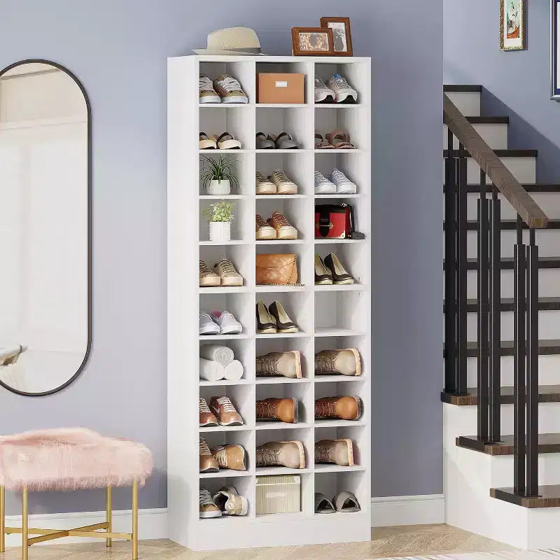 Tribesigns 10-stufiger Schuhschrank mit 30 Fächern