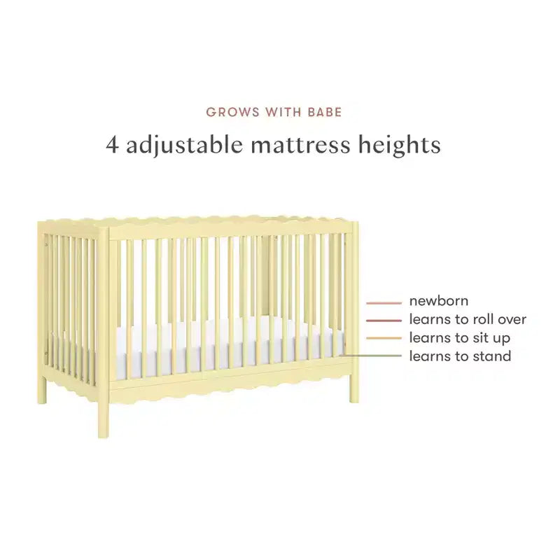 Babyletto Swell 4-in-1 ombouwbaar ledikant met ombouwset naar peuterbed