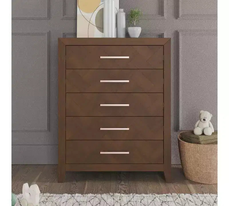 Child Craft Kieran Kinderbett-, Doppelkommoden- und Wäscheschrank-Set fürs Kinderzimmer, 3-teilig, inklusive 4-in-1-Umbaubett, Kommode und Wäscheschrank