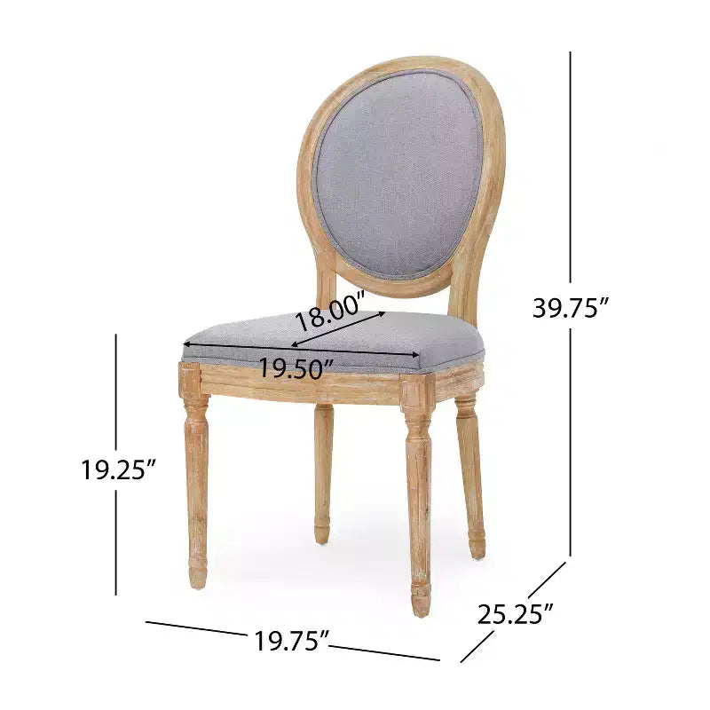 Set van 2 Phinnaeus-eetkamerstoelen - Christopher Knight Home