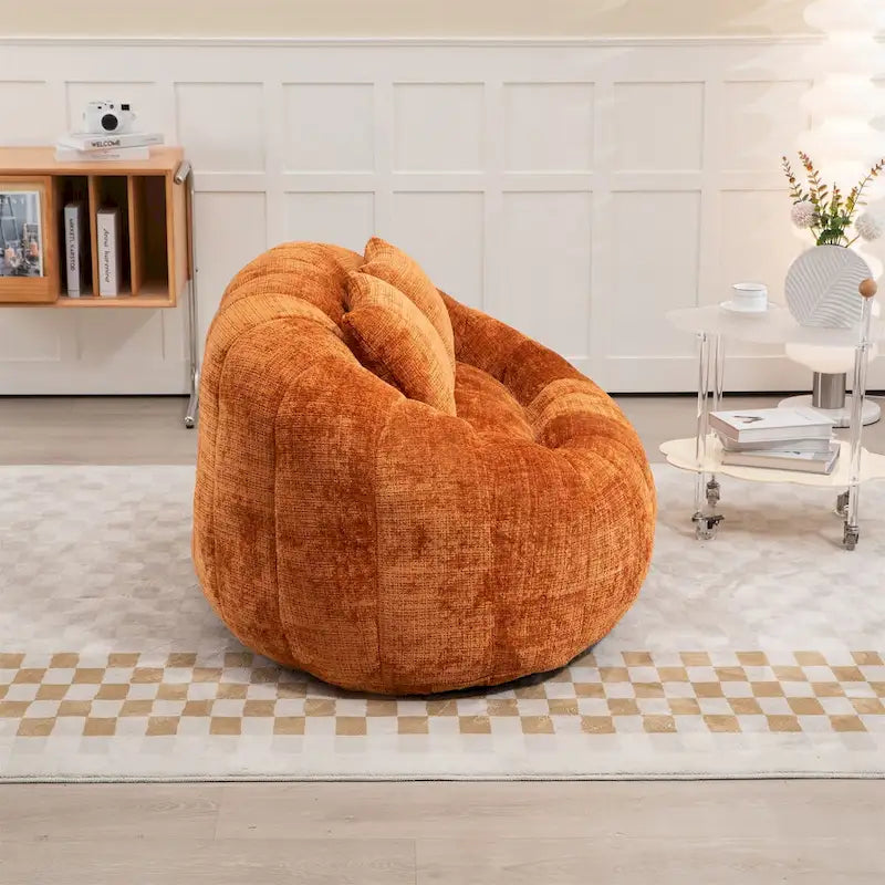 Sitzsack aus Chenille, Relaxsofa